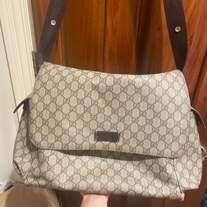 Gucci diaper bag